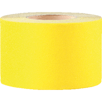 m2-Antirutschbelag für strukturierte Flächen, R13, gelb, 100mm, 18,3m/Rolle, ASR A1.5-Beschreibung lesen