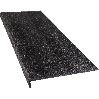 Antirutsch-Kantenprofil, R13, schwarz, Spezialkunststoff, 230x1000x30mm, ASR A1.5-Beschreibung lesen