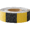 Antirutsch-Warnmarkierung, R13, gelb/schwarz geblockt, PVC, selbstklebend, 50mm, 18,3m/RO, ASR A1.5