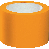 Bodenmarkierungsband Standard, orange, PVC-Folie, 75mm, 33m/Rolle