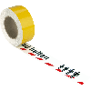 Bodenmarkierungsband Bitte Abstand halten, Polyester m. Laminat, 50mm, 16m/Rolle