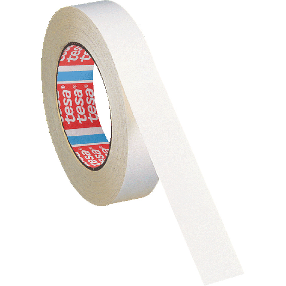 tesaband 4651 Premium Gewebeband, stark klebend, universell einsetzbar, weiß, 25mm, 25m/Rolle-Beschreibung lesen