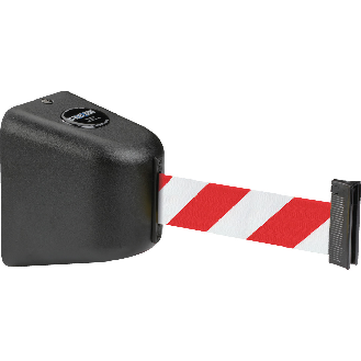 RS-GUIDESYSTEMS Gewebegurt-Wandkassette Outdoor, ABS-Kunststoff, rot/weiß, 5m-Beschreibung lesen