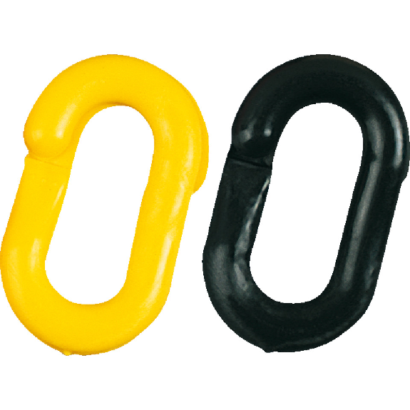 Verbindungsglieder, gelb/schwarz, Kunststoff, Ø 8mm, 20/VE Verbindungsglieder, gelb/schwarz, Kunststoff, Ø 8mm, 20/VE-Beschreibung lesen