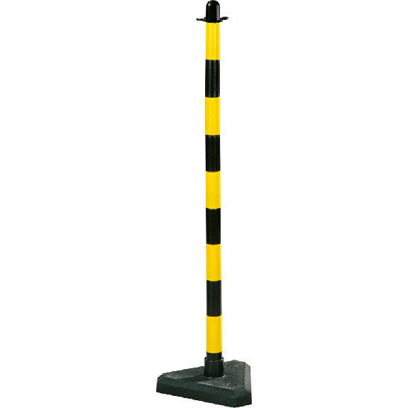 Einzelkettenständer Intern Medi, gelb/schwarz, Kunststoff, 900mm Einzelkettenständer Intern Medi, gelb/schwarz, Kunststoff, 900mm-Beschreibung lesen
