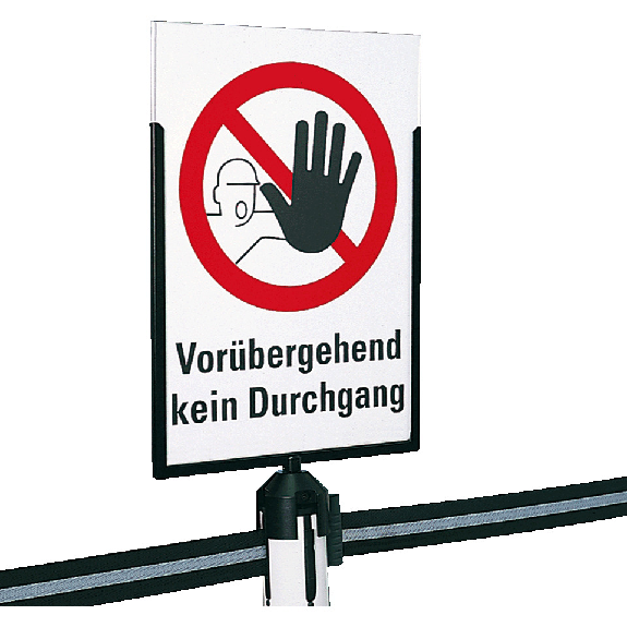 Schilderhalter Innenbereich DIN A4 Schilderhalter Innenbereich DIN A4-Beschreibung lesen