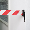 Wandclip, für Gurtendstück, schwarz, Kunststoff Wandclip, für Gurtendstück, schwarz, Kunststoff
