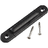 Wandclip, für Gurtendstück, schwarz, Kunststoff Wandclip, für Gurtendstück, schwarz, Kunststoff