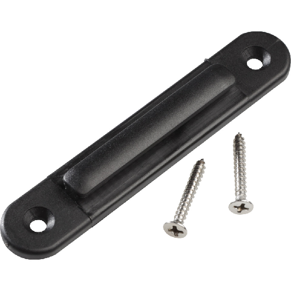 Wandclip, für Gurtendstück, schwarz, Kunststoff Wandclip, für Gurtendstück, schwarz, Kunststoff-Beschreibung lesen