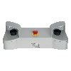 Pupitre métal bi-manuel + 2BP faible force +AU O+F + kit E-stop - SEPG05.3.4.0.22/95.Z1.E1