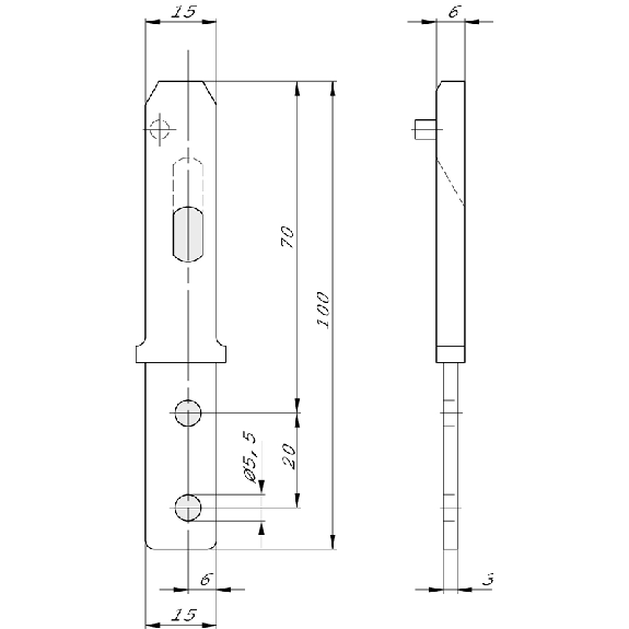 Actionneur droit en inox pour int. de sécurité NZ.VZ, NZ.VZ.VS et TZ - LANGUETTE-Z-GME Actionneur droit en inox pour int. de sécurité NZ.VZ, NZ.VZ.VS et TZ - LANGUETTE-Z-GME-Lire la description