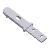 Actionneur droit en inox pour int. de sécurité NZ.VZ, NZ.VZ.VS et TZ - LANGUETTE-Z-GME Actionneur droit en inox pour int. de sécurité NZ.VZ, NZ.VZ.VS et TZ - LANGUETTE-Z-GME