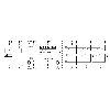Module d'interverrouillage (magnétique), 2 boutons, arrêt durgence - MGB-L2-ARA-AA2A1-S1-R-110708