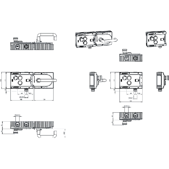 Module dinterverrouillage (mécanique), 2 boutons, arrêt durgence - MGB-L1-ARA-AB8A1-S1-R-117310 Module dinterverrouillage (mécanique), 2 boutons, arrêt durgence - MGB-L1-ARA-AB8A1-S1-R-117310-Lire la description