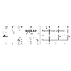 Module dinterverrouillage (mécanique), 2 boutons, arrêt durgence - MGB-L1-ARA-AA2A1-S1-R-116301