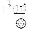 Système d'interverrouillage (magnétique), 2 boutons, arrêt durgence - MGB-L2H-APA-R-109771