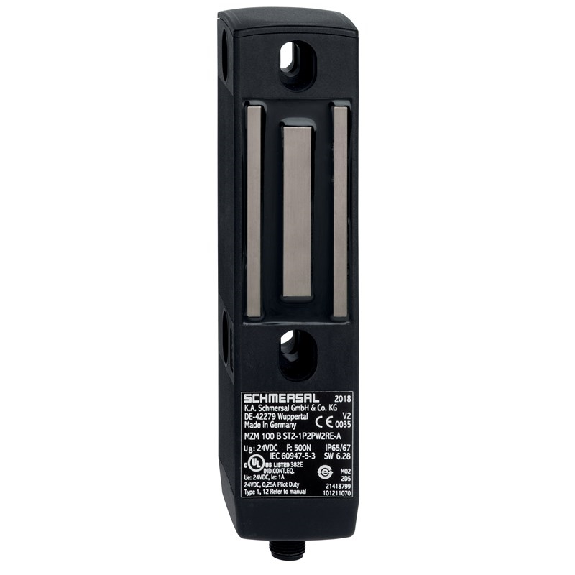 Interverrouillage ouvert/hors tension, M12 8P - MZM 100 B ST2-1P2PW2R-A-Lire la description
