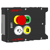Module d'interverrouillage (mécanique), 3 boutons, arrêt d'urgence - MGB-L1-ARA-AJ4A1-M-R-122235