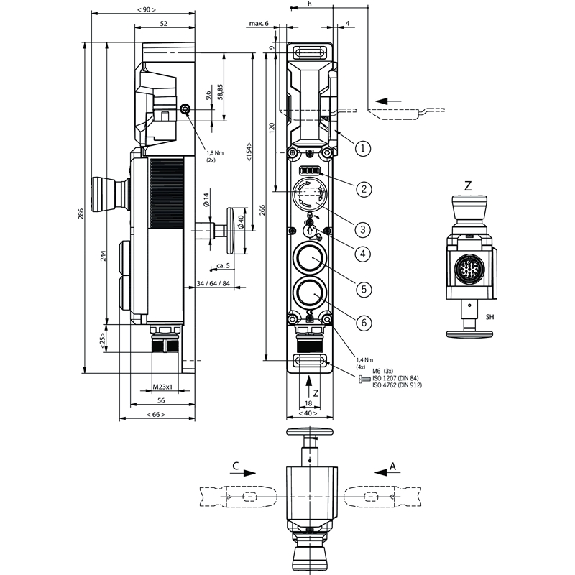 Module dinterverrouillage MGBS, interverrouillage HT, - MGBS-P-L1-AR-U-R-AEE-SH-159086 Module dinterverrouillage MGBS, interverrouillage HT, - MGBS-P-L1-AR-U-R-AEE-SH-159086-Lire la description