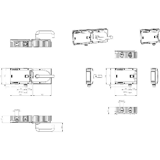 Module d'interverrouillage (magnétique), sans éléments de commande - MGB-L2-ARA-AA1A1-S1-R-109776-Lire la description