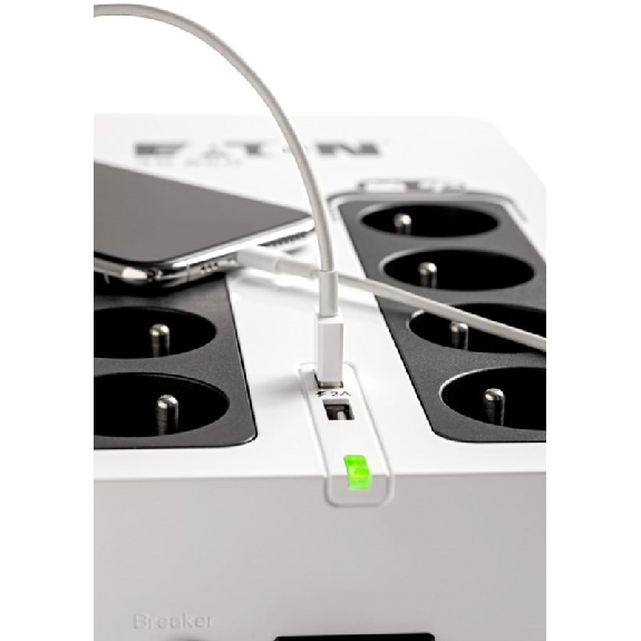 Eaton 3S, 850VA, 510W, Onduleur, Off Line, prises FR, port USB - 3S850F Eaton 3S, 850VA, 510W, Onduleur, Off Line, prises FR, port USB - 3S850F-Lire la description