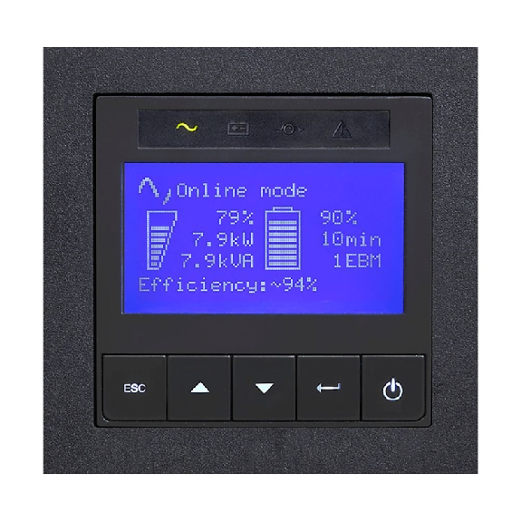 Onduleur avec bypass de maintenance (HotSwap MBP) 8KVA 1:1 - 9PX8KIBP Onduleur avec bypass de maintenance (HotSwap MBP) 8KVA 1:1 - 9PX8KIBP-Lire la description
