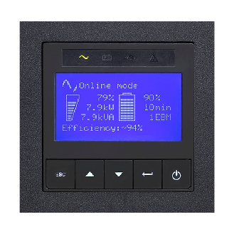 Eaton 9PX, 8000VA, Onduleur, Bypass, Carte réseau, 1:1 - 9PX8KIRTNBP-Lire la description
