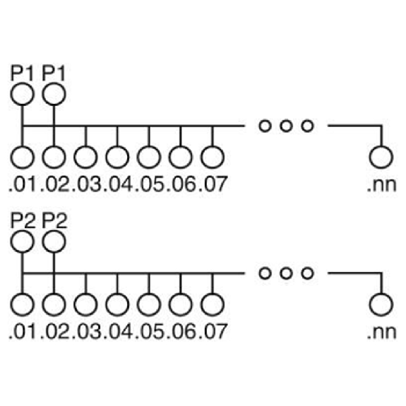 Module VARIOFACE, destiné à la répartition du potentiel - VIP-3/PT/PDM-2/48-Lire la description