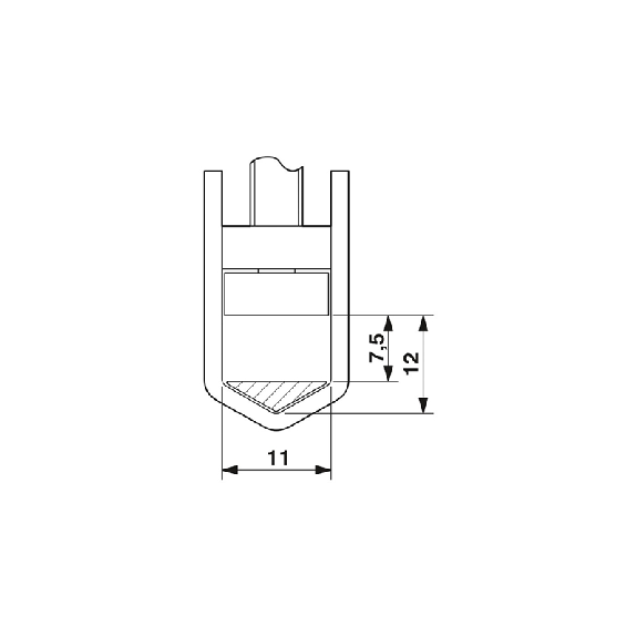 Bloc de jonction de protection, à vis, 16 - 50mm², 150A, vert/jaune - UKH 50-PE/N Bloc de jonction de protection, à vis, 16 - 50mm², 150A, vert/jaune - UKH 50-PE/N-Lire la description