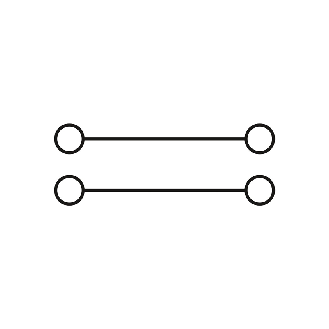 Bloc de jonction pour TC type J, à vis 0,2 - 4mm², 1A, 400V, gris - MTKD-FE/CUNI-Lire la description