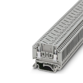 Bloc de jonction pour TC type J, à vis 0,2 - 4mm², 1A, 400V, gris - MTKD-FE/CUNI-Lire la description