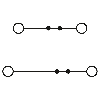Bloc de jonction à 2 étages, Push-in, 0,2 - 6mm², gris - PTTBV 4 Bloc de jonction à 2 étages, Push-in, 0,2 - 6mm², gris - PTTBV 4