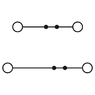 Bloc de jonction à 2 étages, Push-in, 0,2 - 6mm², gris - PTTBV 4-Lire la description