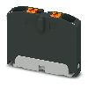 Bloc distributeur, 450V, 24A, Push-in, 2x 0,14-4mm², noir - PTFIX 2X2,5 BK