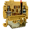 Bloc de jonction-fusibles avec Led 24 V, beige - MF124 [MPFA.4/L24]
