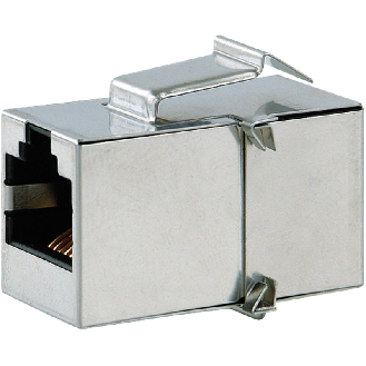 MSDD modulaire accessoire, connecteur à monter RJ45 F/F, sur plaque - 4000-68000-9040010-Lire la description