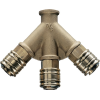Tableau de distribution  filetage G 3/8 po./15,39 mm DN 7,2, filetage int., 3 accouplements  1,00 PCE