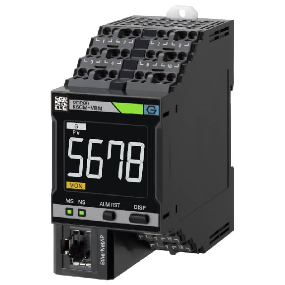 Dispositif de surveillance, vibrations et température, 100-240Vac - K6CM-VBMA-EIP Dispositif de surveillance, vibrations et température, 100-240Vac - K6CM-VBMA-EIP-Lire la description