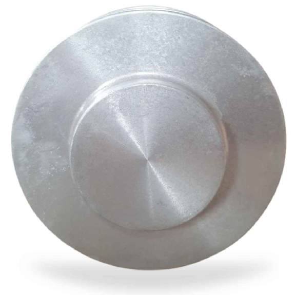 poulie aluminium trapézoïdale  1 gorges type Z diamètre 070 mm-Lire la description