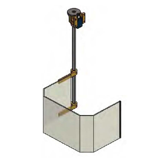 Carter de protection pour perceuse 300x200xh200mm avec inter. de sécu - 3TRICM-Lire la description