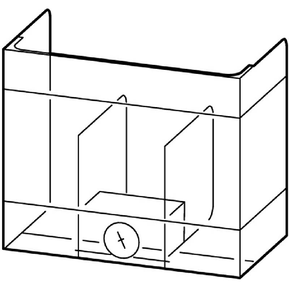 Capot pour bornes, pour DILM185-400 - DILM400-XHB Capot pour bornes, pour DILM185-400 - DILM400-XHB-Lire la description