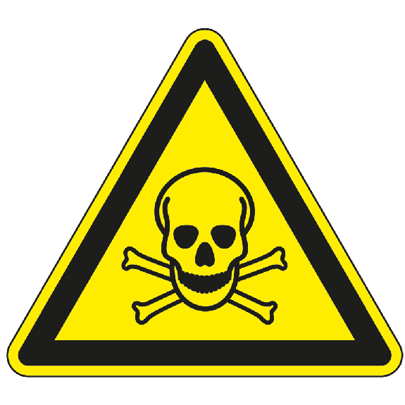 Warnschild Warnung vor giftigen Stoffen, Folie, selbstklebend, SL 100mm, ASR A1.3, DIN EN ISO 7010 W016 Warnschild Warnung vor giftigen Stoffen, Folie, selbstklebend, SL 100mm, ASR A1.3, DIN EN ISO 7010 W016-Beschreibung lesen