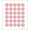 Minisymbole GHS 09 Gewässergefährdend, Folie, selbstklebend, 20x20mm, 30/Bogen Minisymbole GHS 09 Gewässergefährdend, Folie, selbstklebend, 20x20mm, 30/Bogen