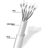 Câble multipaire extension thermocouple J, Ø 11.9 mm, 12 paires - PTPJ22212PS