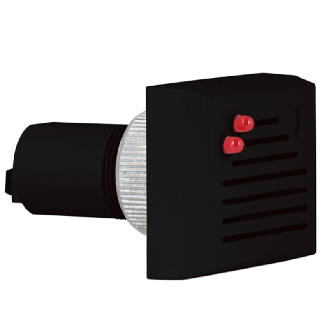 Buzzer perçage Ø30mm BIP 84 80dB pulsé V240AC IP30 NOIR-Lire la description