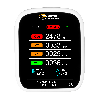 Partikelzähler PCE-RCM 02 misst Luftqualität | Feinstaub PM 1 / PM 2,5 / PM 10 | TVOC 0 ... 9,999 mg/m³