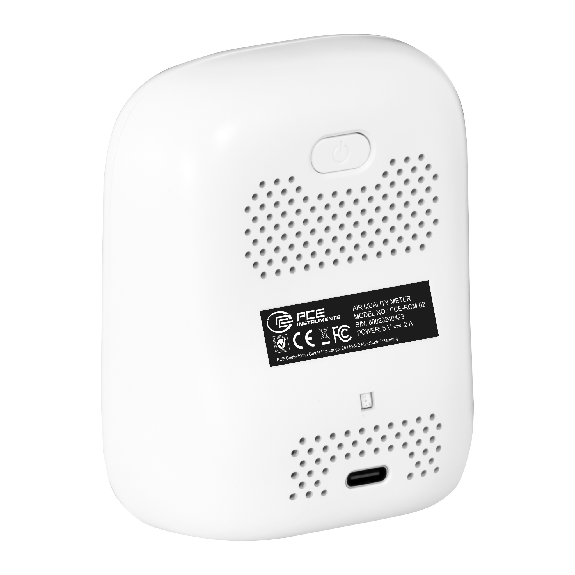 Partikelzähler PCE-RCM 02 misst Luftqualität | Feinstaub PM 1 / PM 2,5 / PM 10 | TVOC 0 ... 9,999 mg/m³-Beschreibung lesen