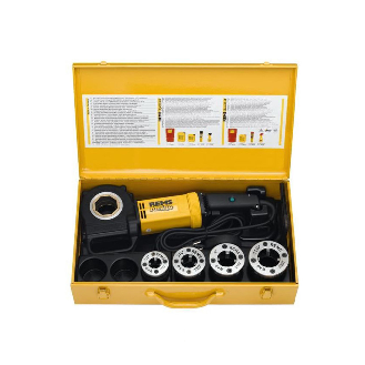 REMS REMS AMIGO SET R1 / 2 + 3/4 + 1 + 1/4 '' | Embrayage de coupe de filetage professionnel électrique-Lire la description