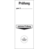 Grundplakette Prüfung gem. §... nächste Prüfung,Folie,selbstkl.,100x40mm,40/Heft Grundplakette Prüfung gem. §... nächste Prüfung,Folie,selbstkl.,100x40mm,40/Heft