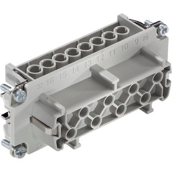 Insert, raccord à visser, femelle, avec protection de fil, 17-32 - 10203000 | EPIC H-BE 16 BS 17-32 Insert, raccord à visser, femelle, avec protection de fil, 17-32 - 10203000 | EPIC H-BE 16 BS 17-32-Lire la description